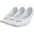 Pack de 3 pares de calcetines Nike Lightweight Blanco