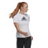 Camiseta de training adidas Primeblue D2M Logo Sport W White/Black