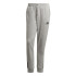 Pantalones largos adidas Essentials French Terry Tapered Cuff 3 Bandas M Grey/Black