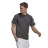 Camiseta de training adidas Freelift Ultimate Aeroready D2M Sport M Black Melange/White