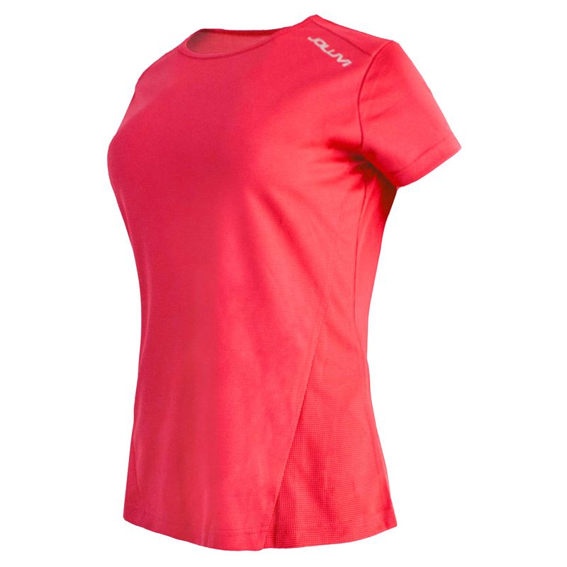 ᐈ Camiseta de running Joluvi Runplex W Rosa –