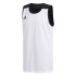 Camiseta sin mangas de baloncesto adidas Reversible 3G Speed M Black/White