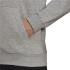 Sudadera con capucha adidas Essentials Fleece Cut 3 Bandas M Grey/Black