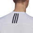 Camiseta de training adidas Primeblue D2M Sport 3 Bandas M White/Black