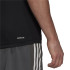 Camiseta sin mangas de training adidas Aeroready D2M Sport 3 Bandas M Black