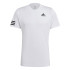 Camiseta de tenis adidas Club Tennis 3 Bandas M White