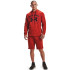 Sudadera Under Armour Rival Terry Big Logo M Red Heather/Black