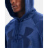 Sudadera con capucha Under Armour Fleece Rival Big Logo M Tech Blue