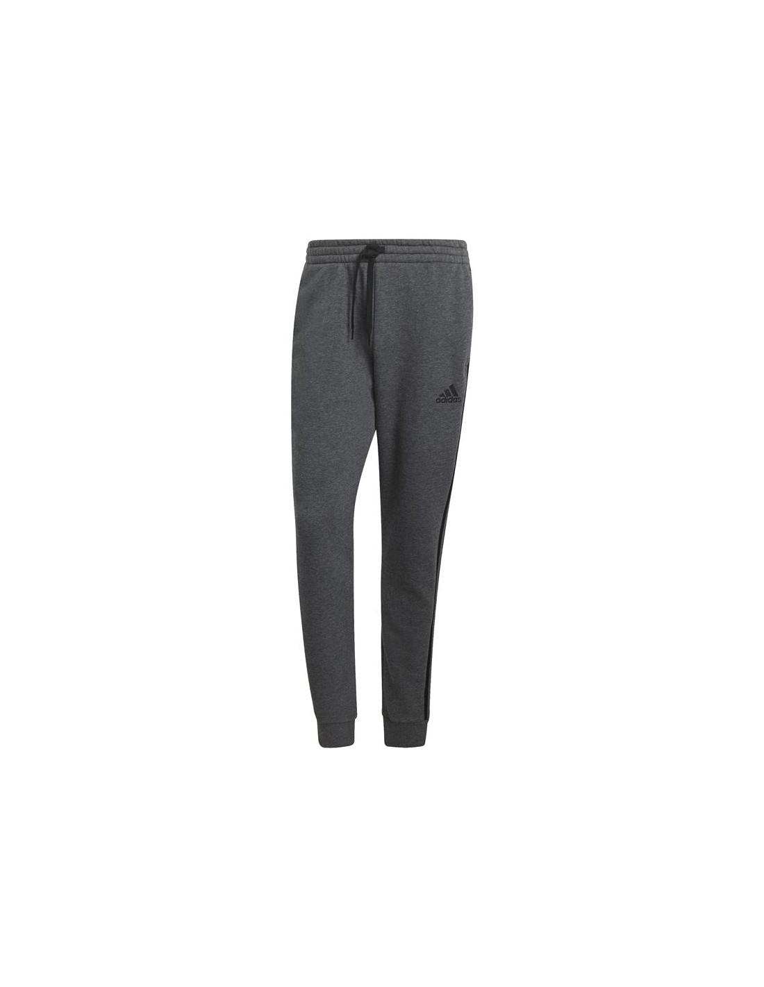Pantalones adidas essentials fleece tapered cuff 3 bandas m grey