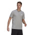 Camiseta de training adidas Aeroready D2M Feelready Sport M Grey/White