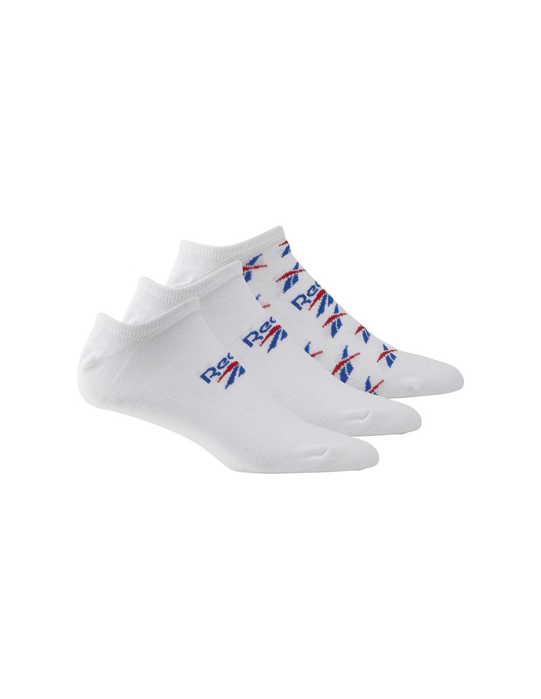 Calcetines invisibles reebok classics foundation 3 pares white