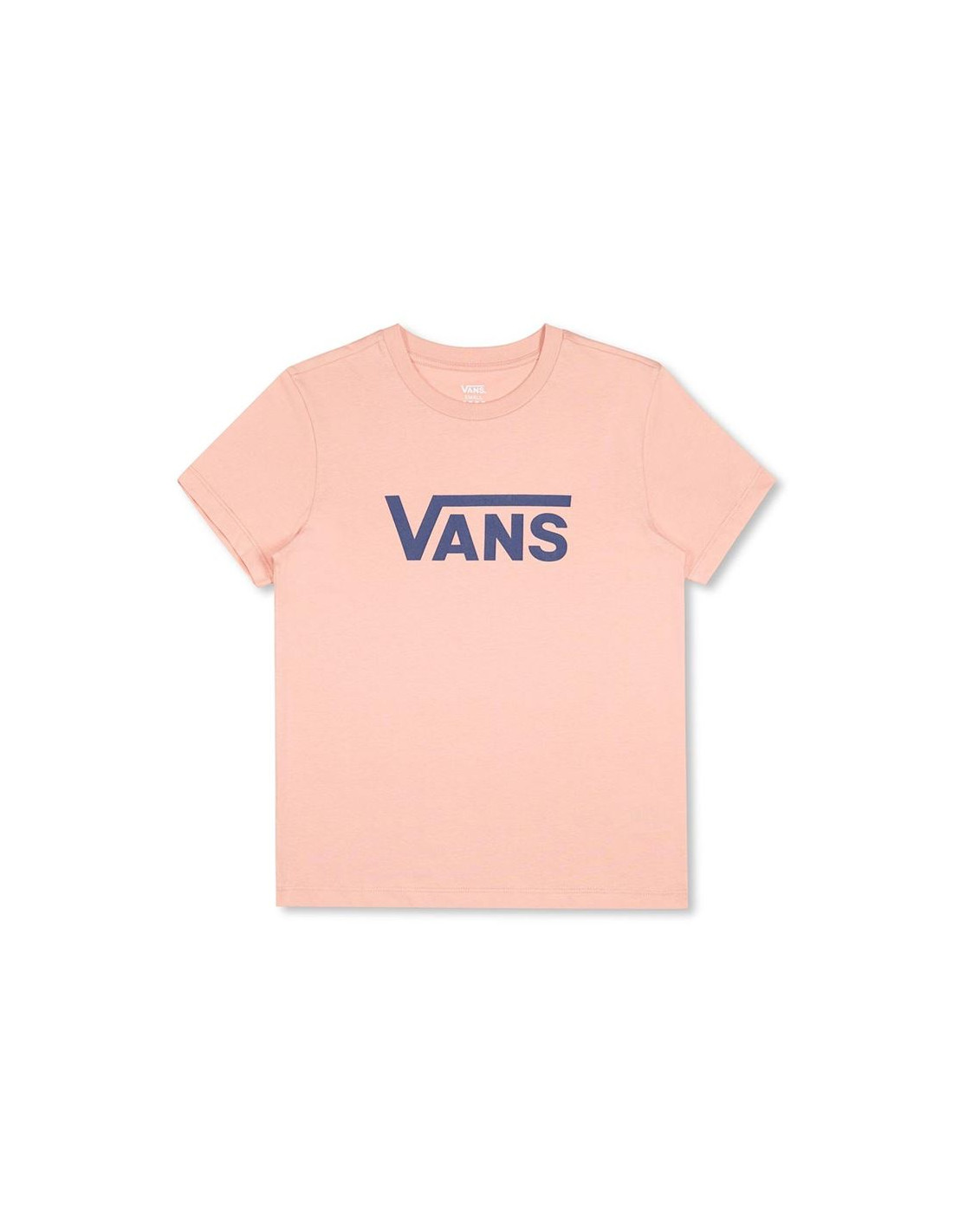 Camiseta vans drop v ss crew-b w peach