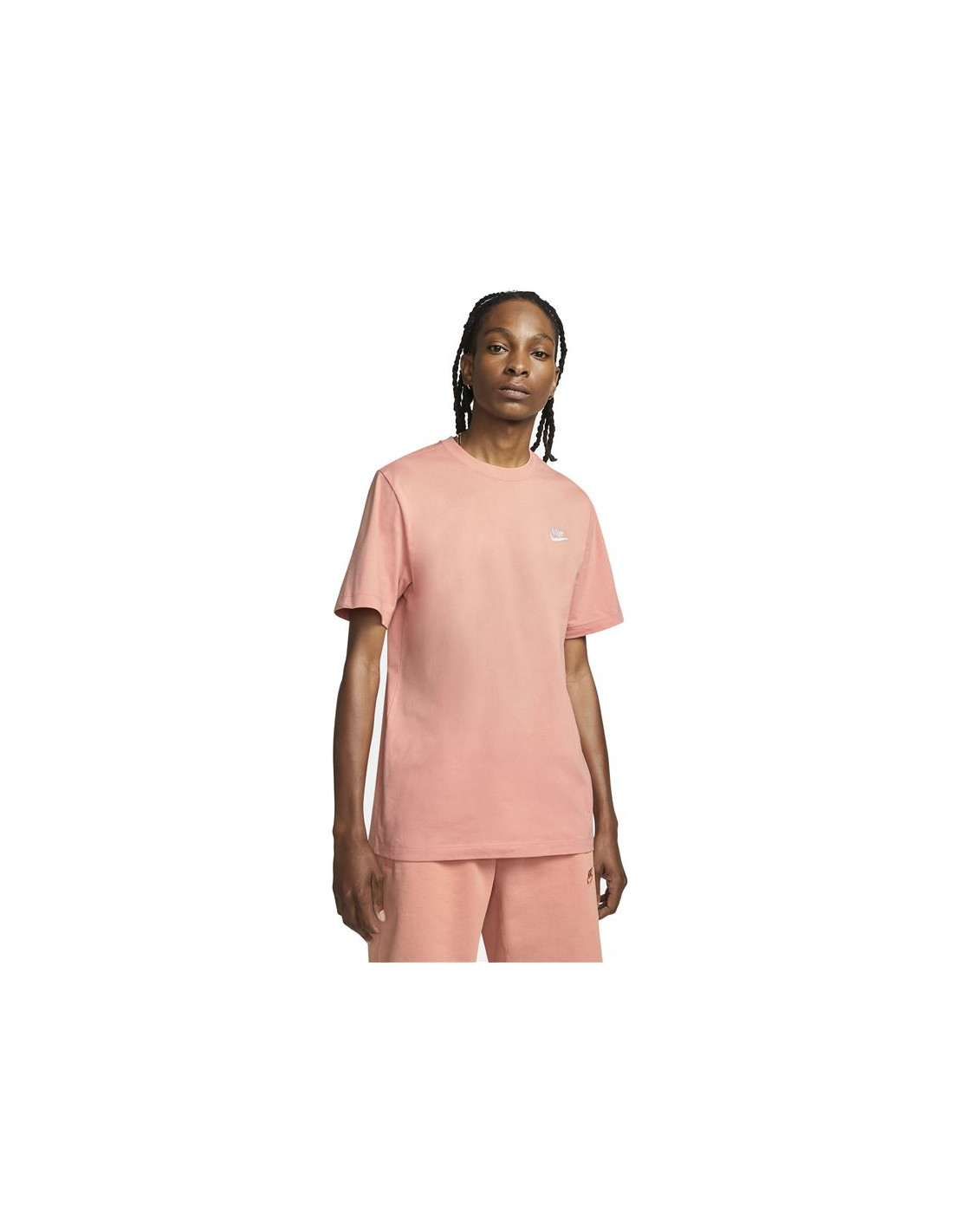 Camiseta nike sportswear club pink m
