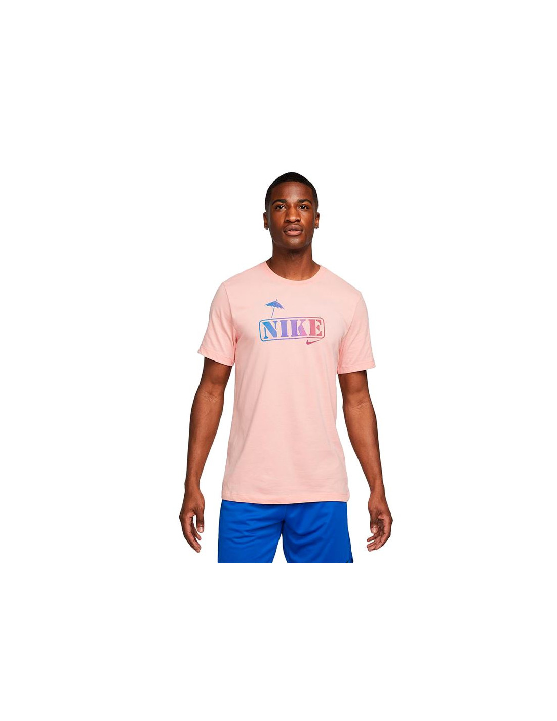 Camiseta de manga corta nike dri-fit m pink