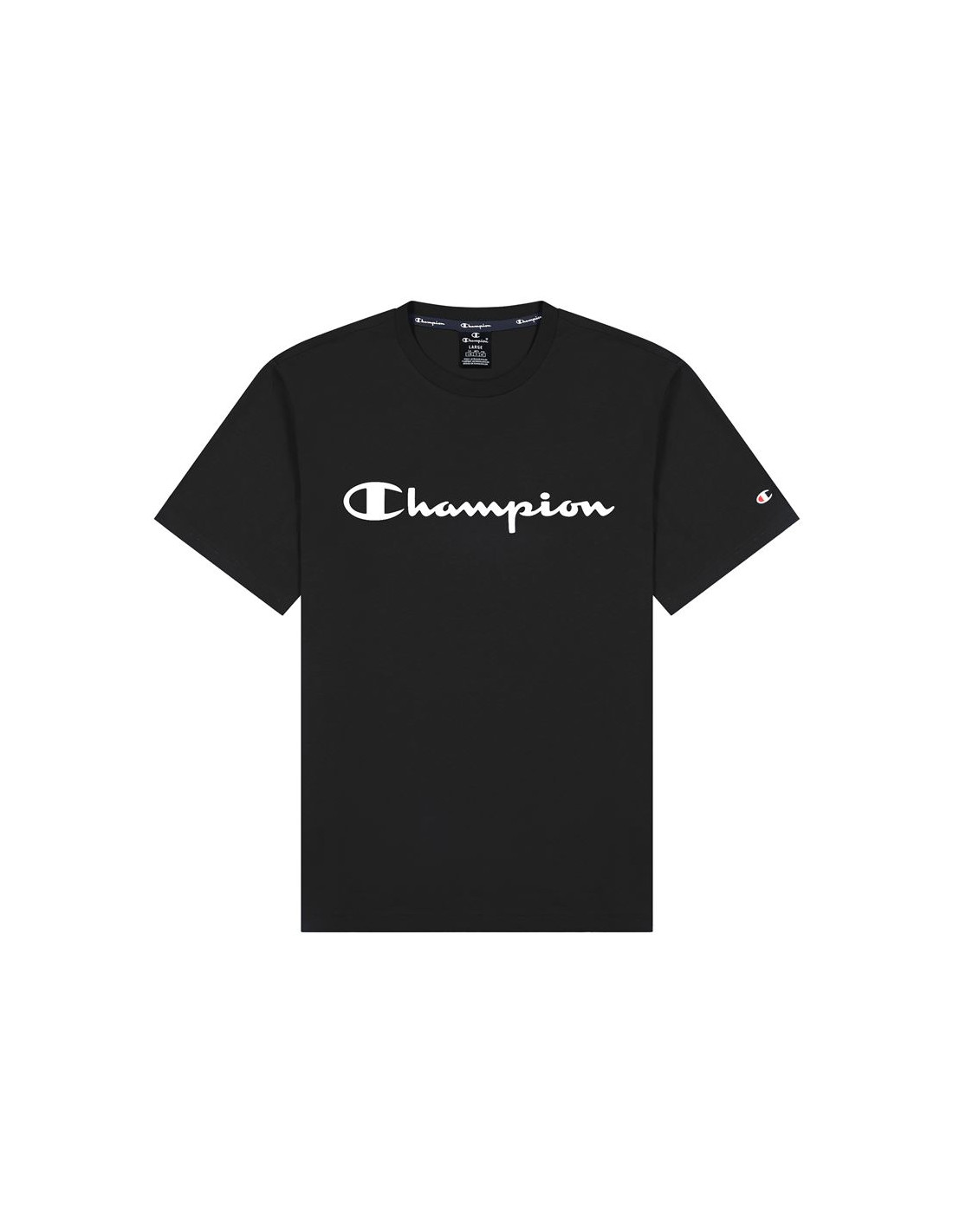 Camiseta champion crewneck script logo m black