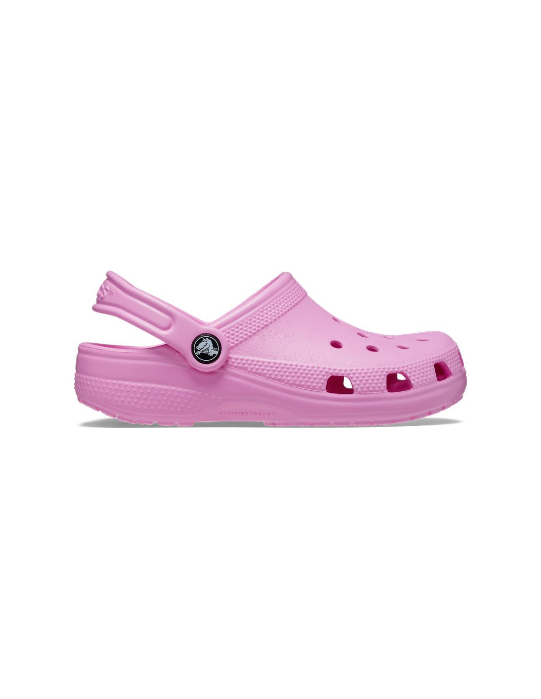 Zuecos crocs classic clog k taffy pink