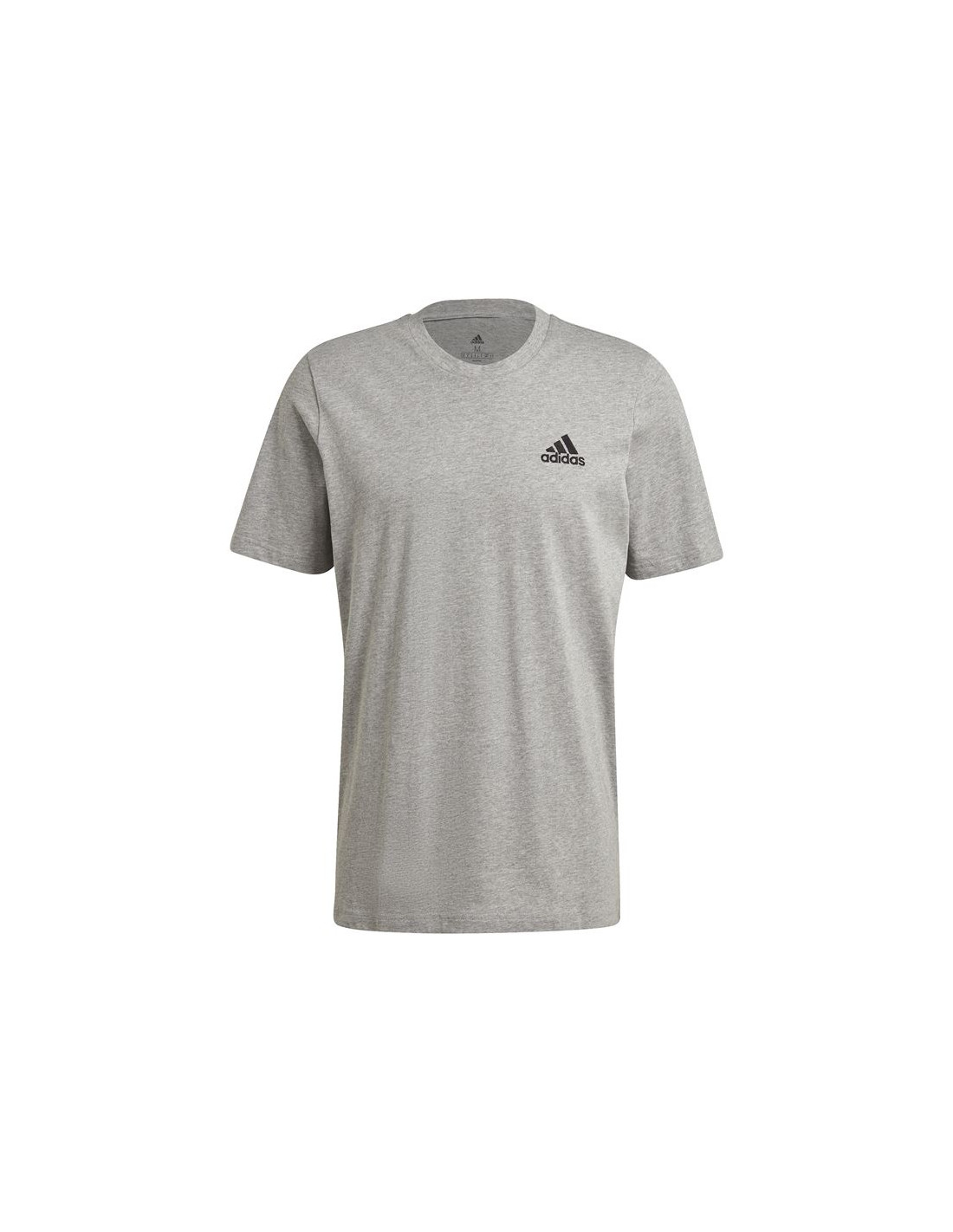 Camiseta adidas essentials embroidered small logo m grey