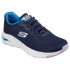 Zapatillas Skechers Engineered Mesh Lace-Up W Blue