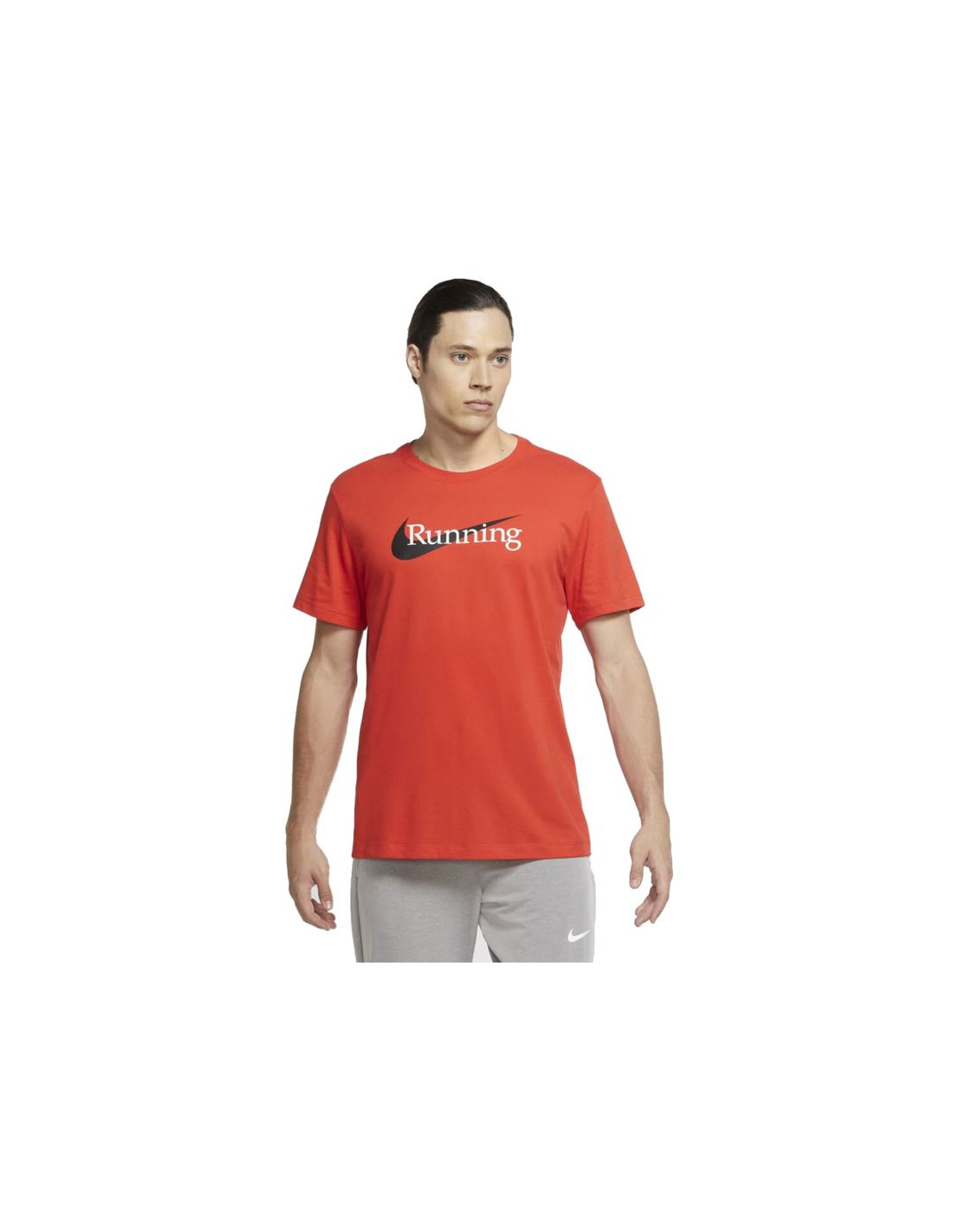 Camiseta de manga corta de running nike dri-fit hombre r