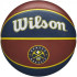 Balón de baloncesto Wilson NBA Tribute Nuggets Brown