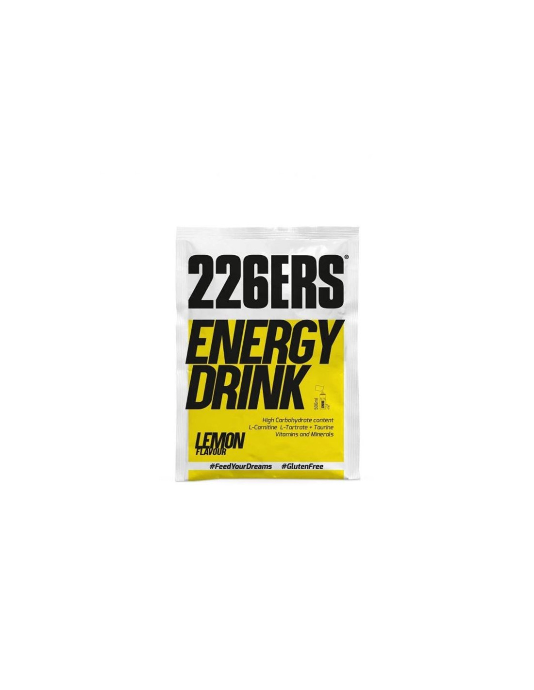 Bebida energética 226es limón 50g monodosis