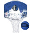 Mini canasta de baloncesto Wilson NBA Dallas Mavericks BL