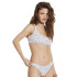 Top bikini Ysabel Bralette Dots Copa B Blanco