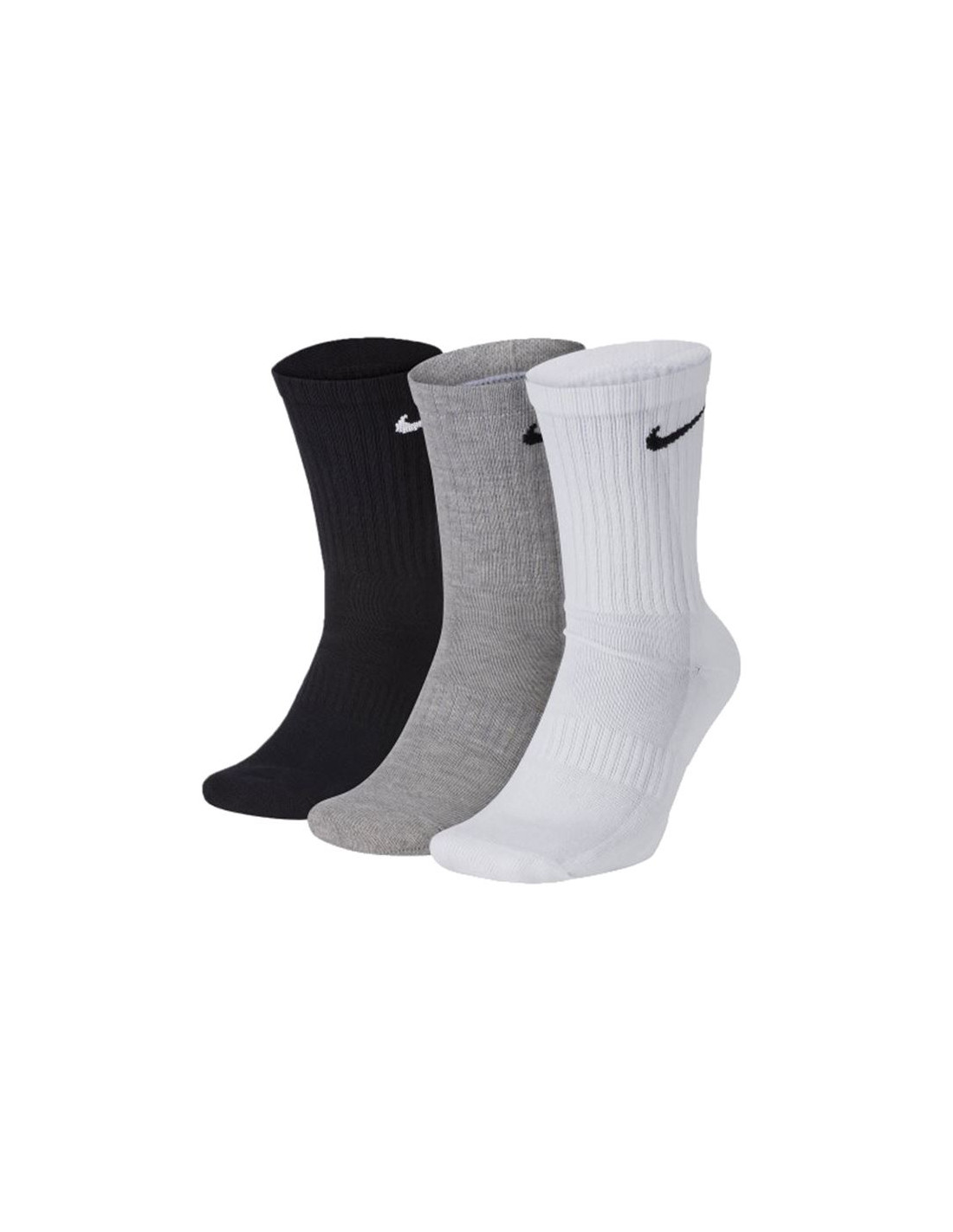 Calcetines nike everyday cushioned x3 hombre white