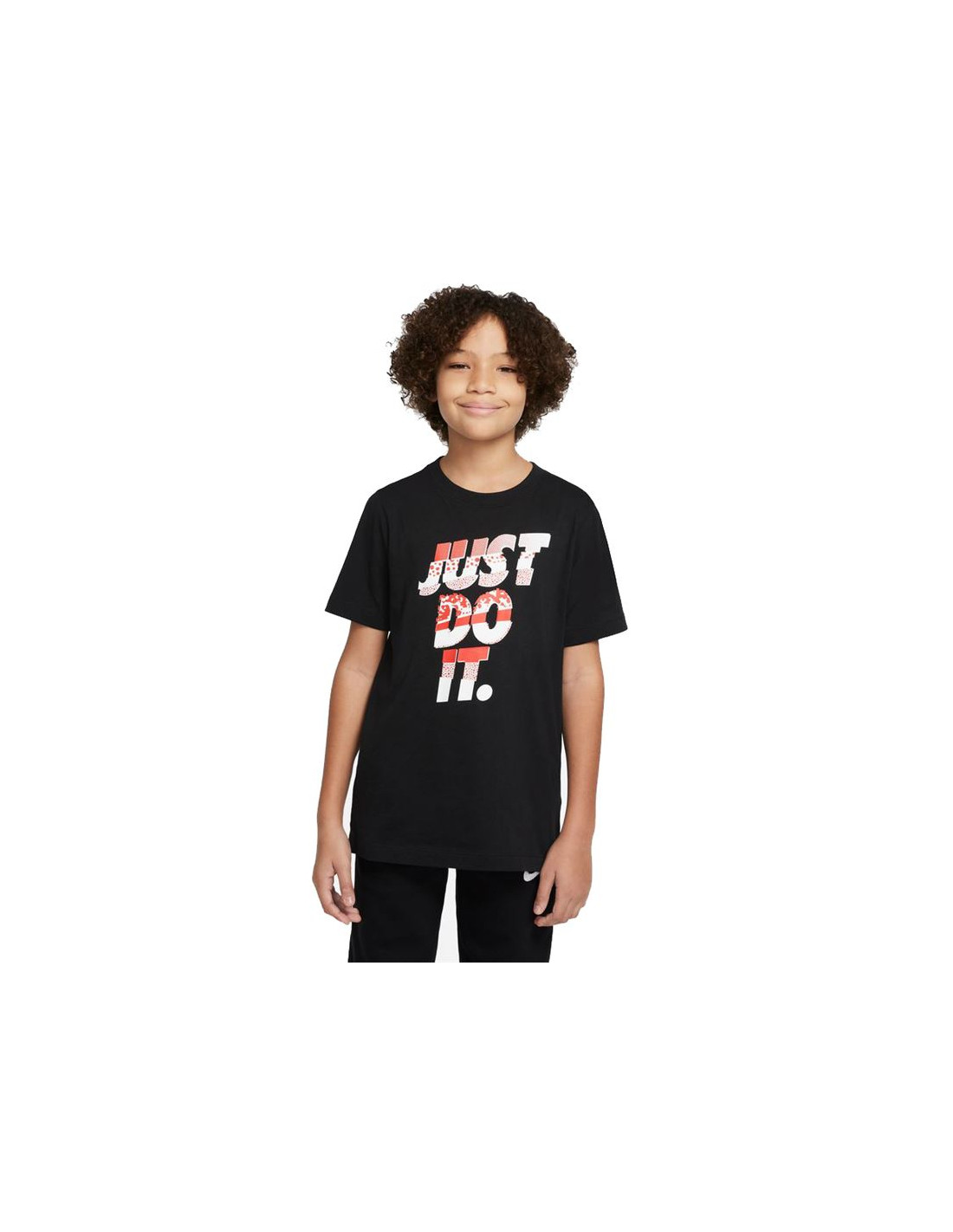Camiseta de manga corta nike sportswear niño bk