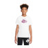 Camiseta de manga corta Nike Sportswear Niño White