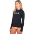 Lycra de surf Hurley One and Only Solid Mock Mujer BK