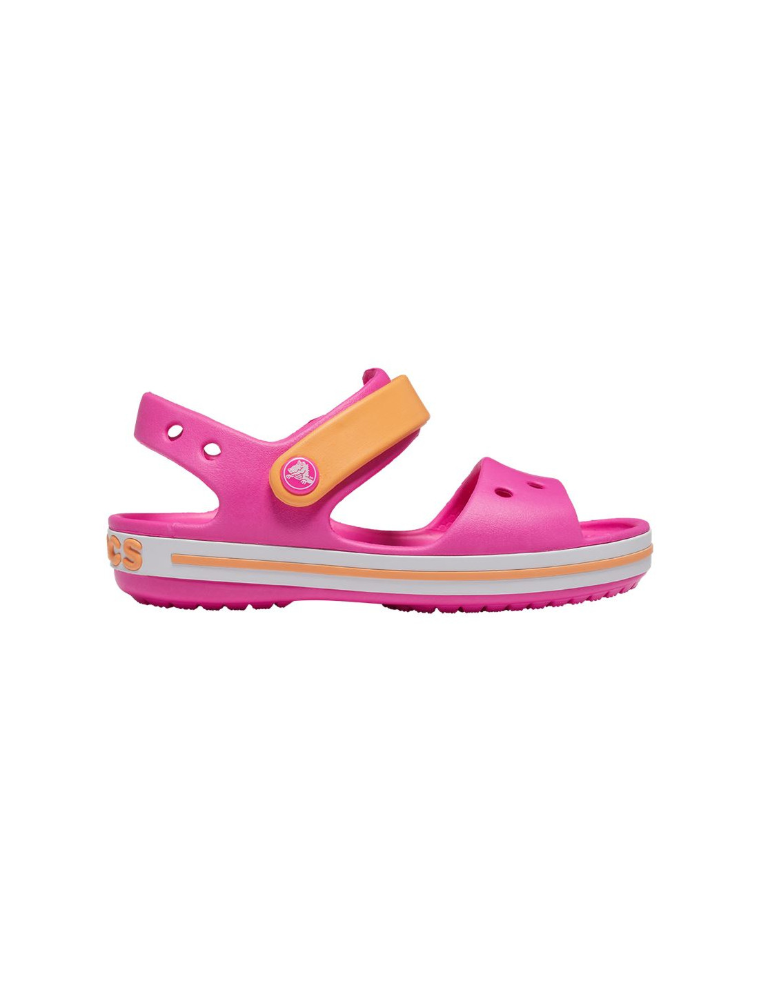 Sandalias crocs crocband kids pink