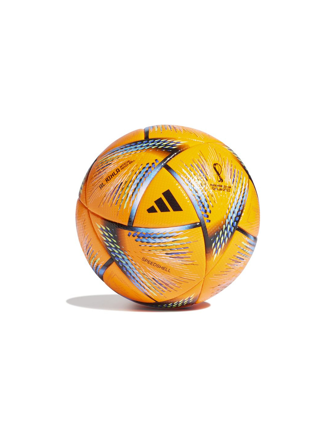 Balón de fútbol adidas al rihla pro winter orange