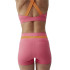 Mallas cortas Born Living Yoga Iris Power Pink