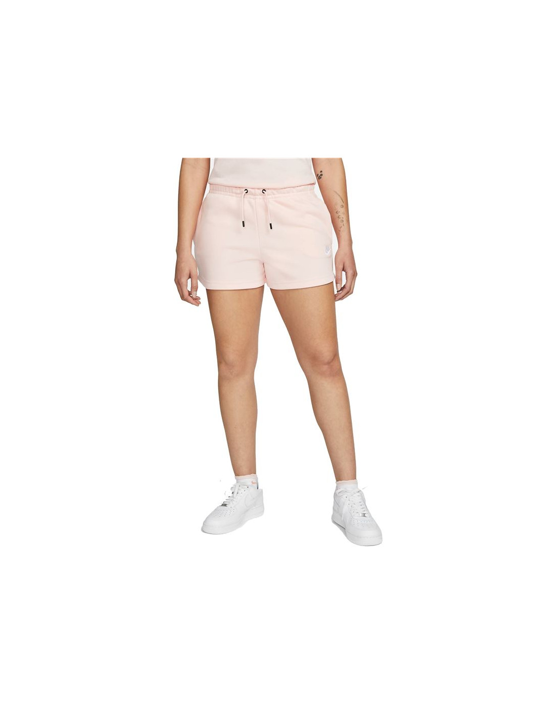 Pantalones cortos nike sportswear essential mujer rosa