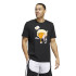 Camiseta de baloncesto adidas Slept on Graphic Hombre Bk