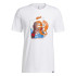 Camiseta de baloncesto adidas Posterize Hombre Wh