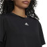 Camiseta de fitness adidas AeroReady Studio Mujer Bk