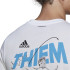 Camiseta de tenis adidas Thiem Graphic Hombre Wh