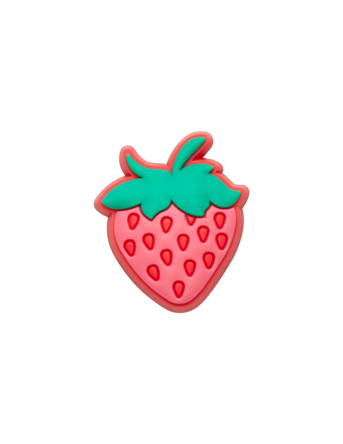 Crocs jibbitz charm strawberry fruit rojo