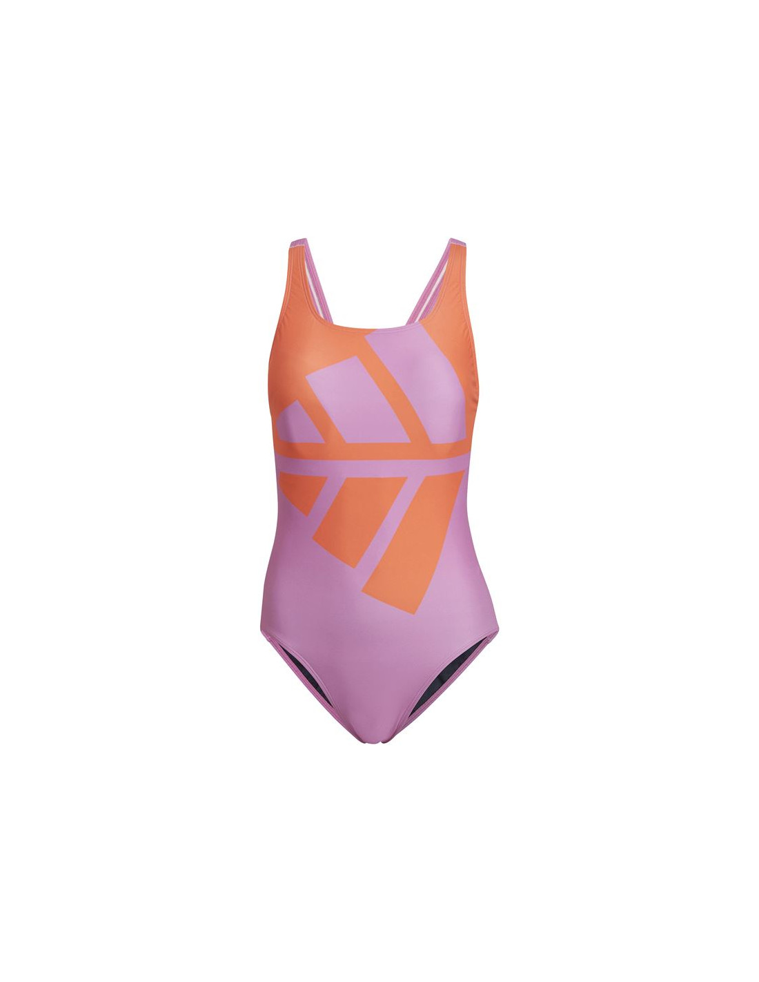 Bañador natación adidas graphic logo mujer pink