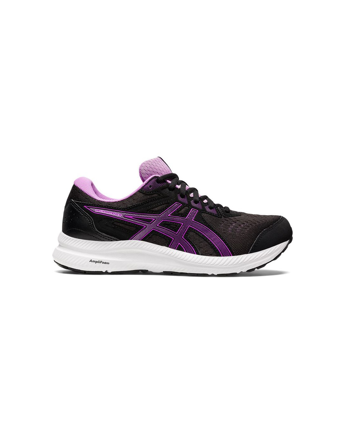 Zapatillas running asics gel-contend 8 mujer black