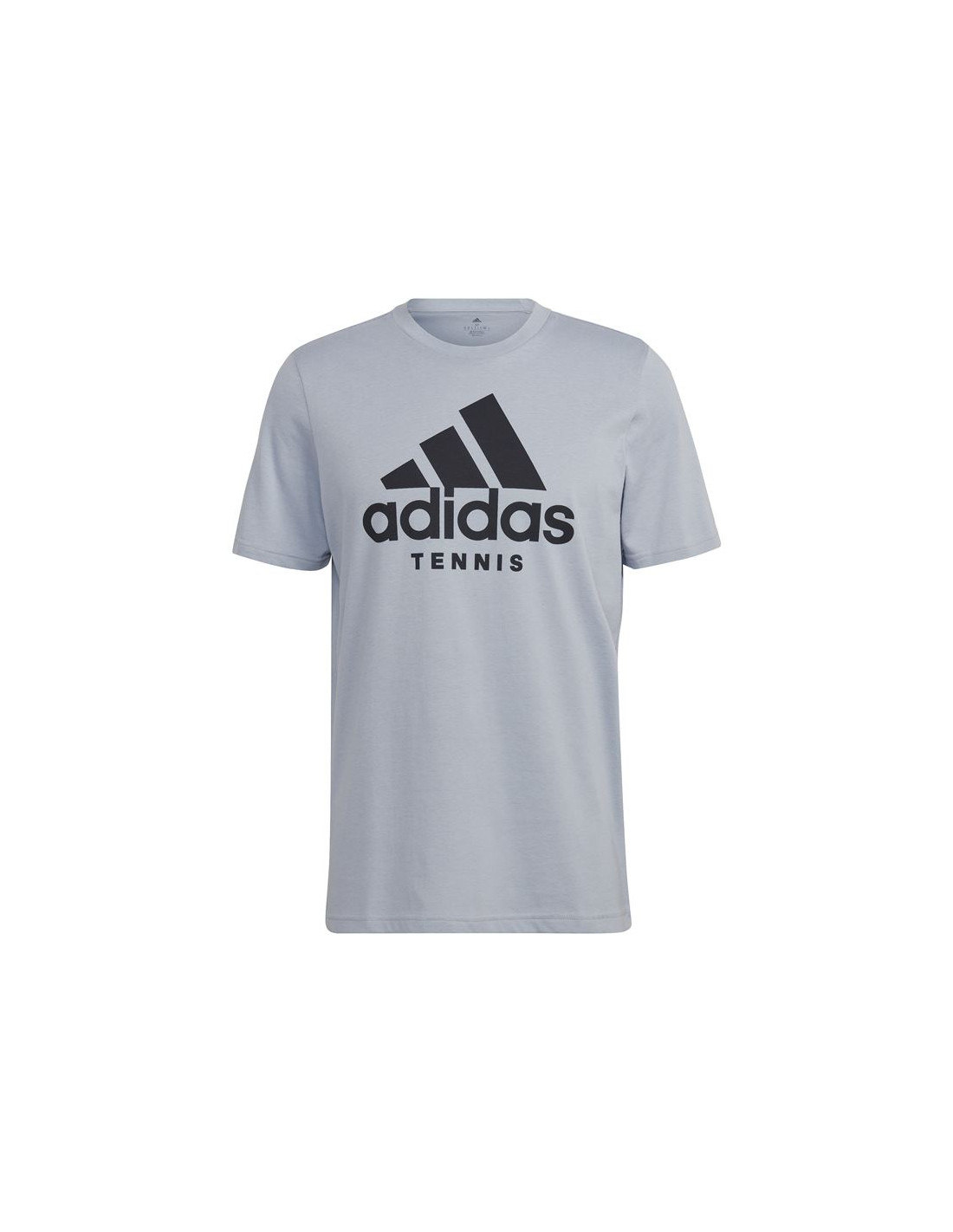 Camiseta de tenis adidas graphic logo hombre grey