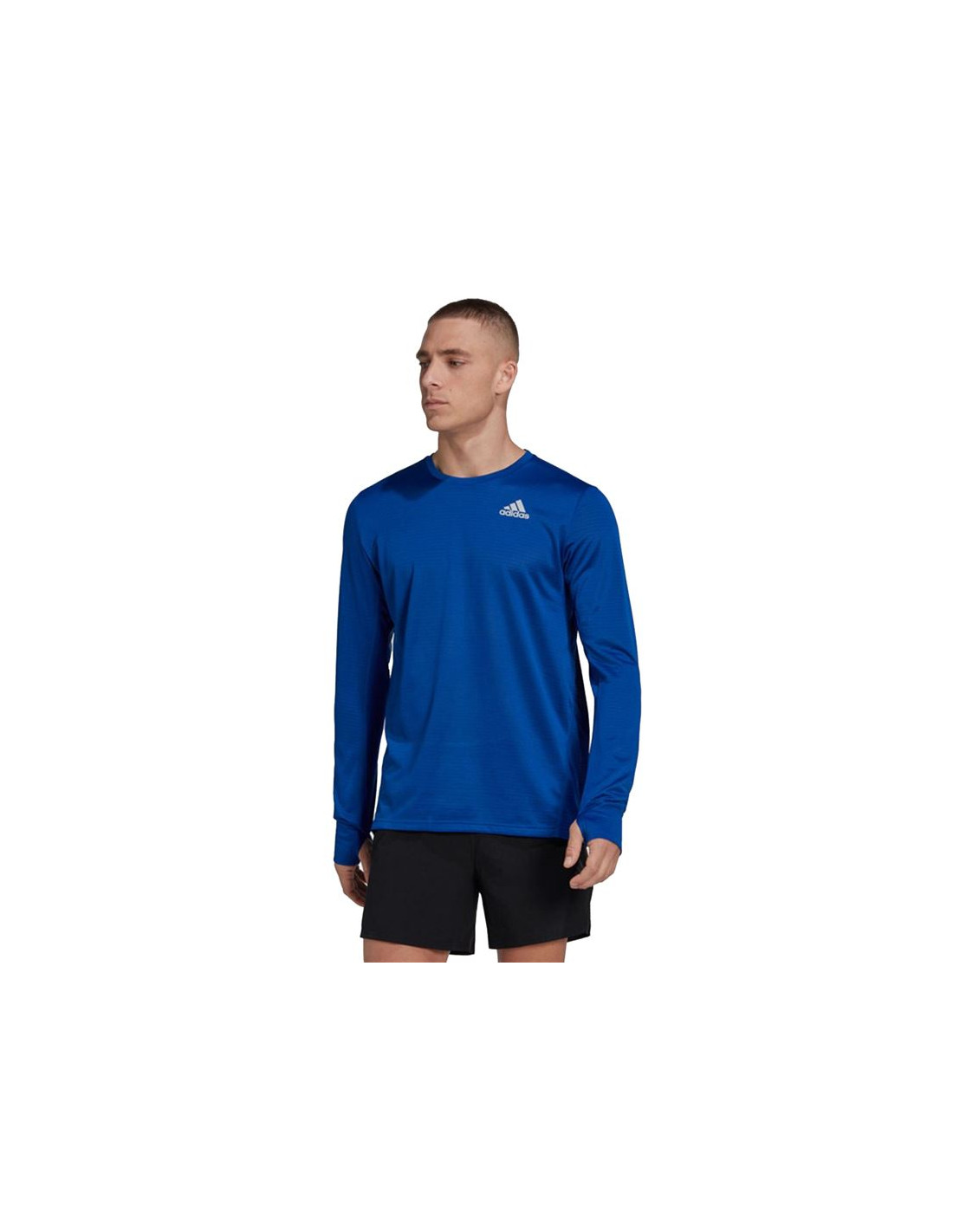 Camiseta de running adidas own the run hombre blue