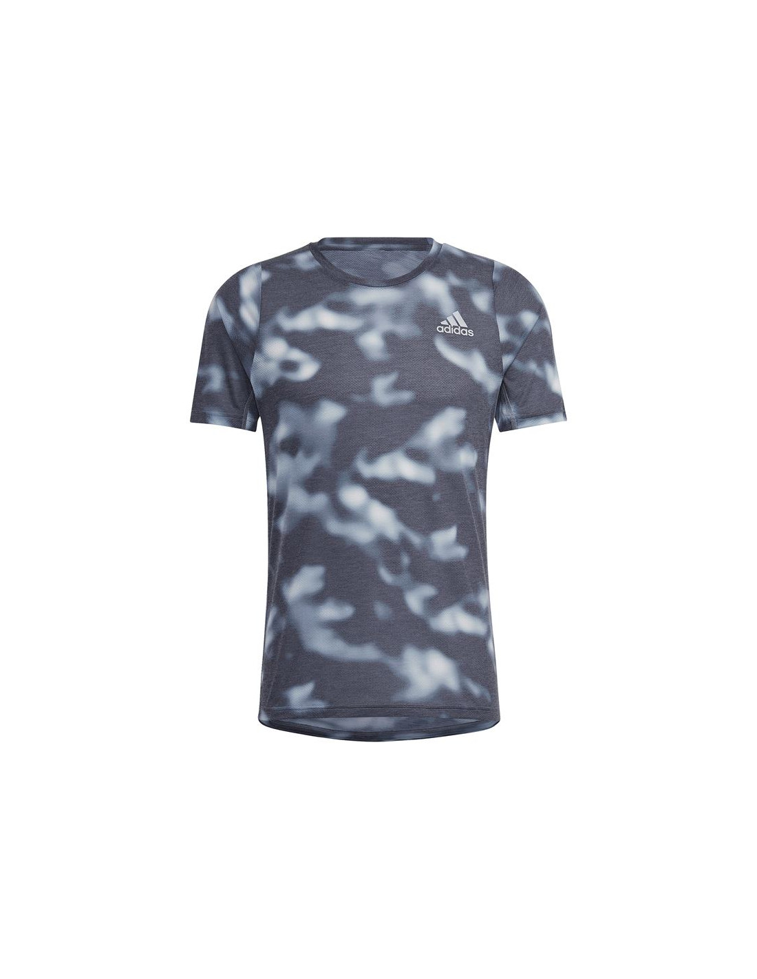 Camiseta de running adidas allover hombre blue