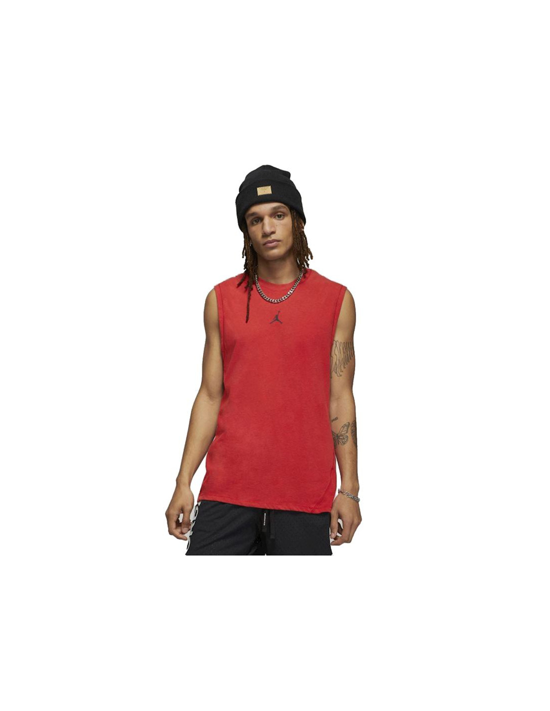 Camiseta jordan sport dri-fit hombre red