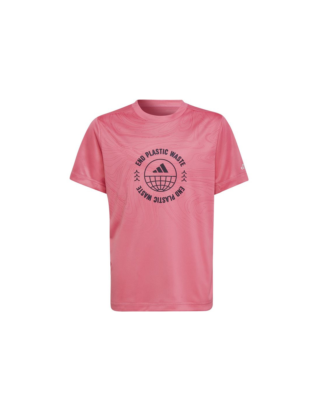 Camiseta de running adidas unitefit infantil pink