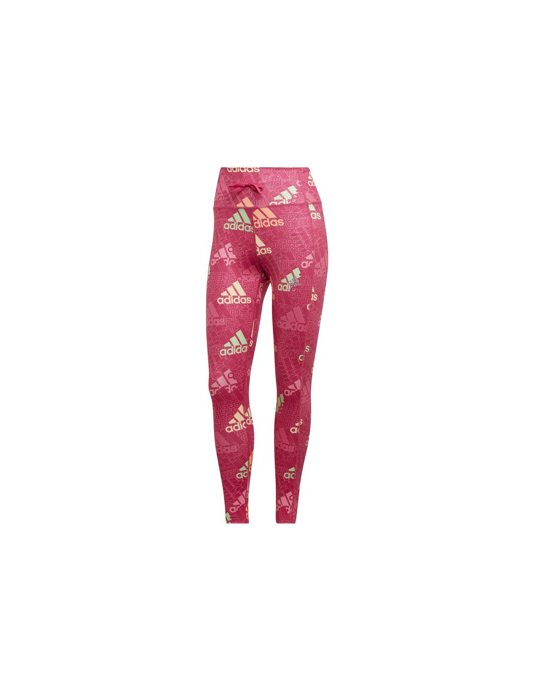 Pantalones de running adidas brand love mujer pink