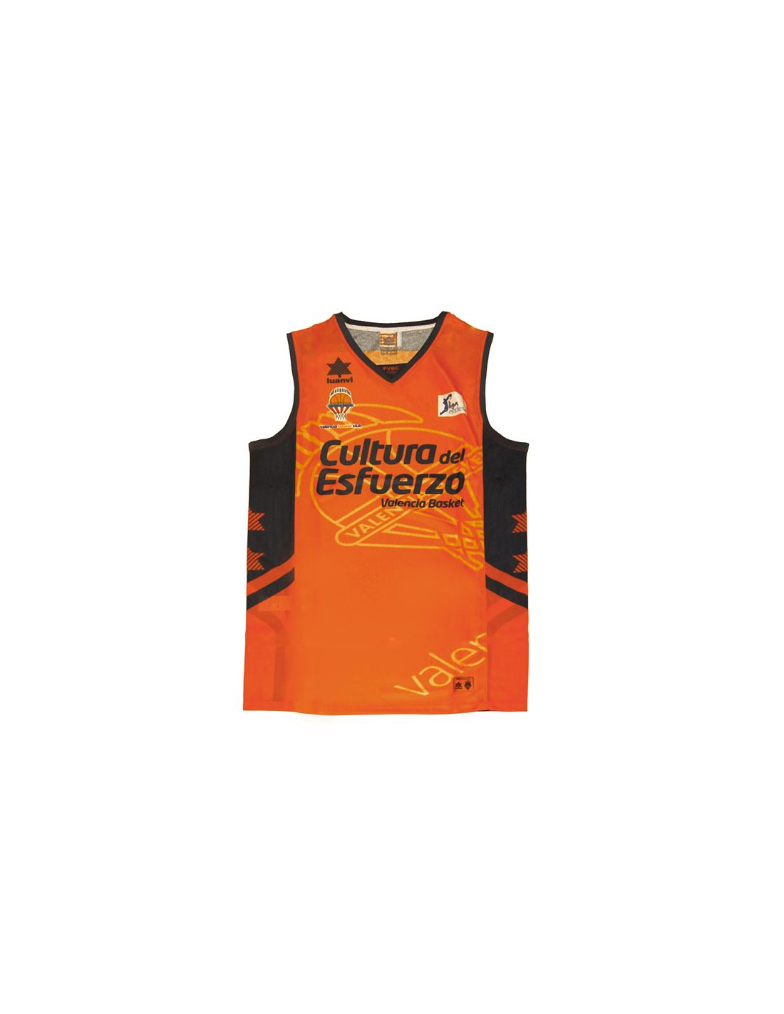 Camiseta de baloncesto luanvi valencia basket