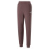 Pantalones Puma ESS+ Embroidery High-W Mujer Brown